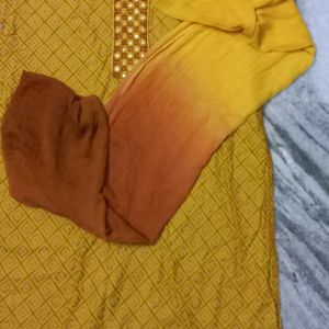 kurti with dupatta