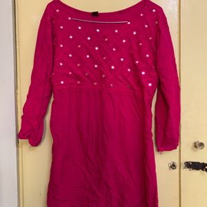 Pink Kurti