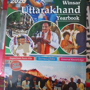 2 Books U. K Yearbook And U.p (Pariksha Vani