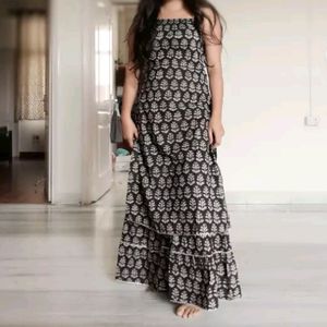 Block Print Cotton Kurti With Sharara