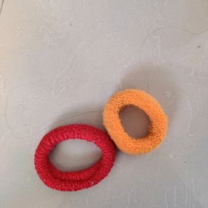 Pair Of 2 Rubber Bands