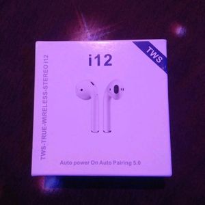 AIR PODS i12 BEST SOUND AND BEST MIC