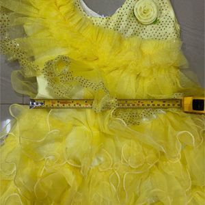 Babygirl Yellow Frock As Freebie