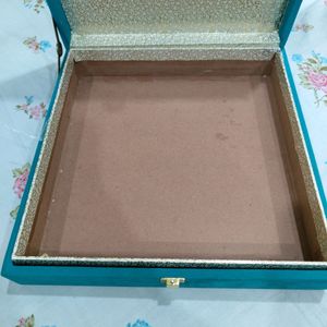 Velvet Lined Decorative Box MDF Material