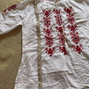 Cotton Embroidered Tunic