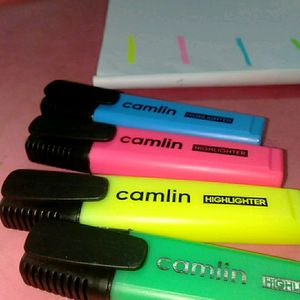 Combo Of 4 Camlin Highlighters