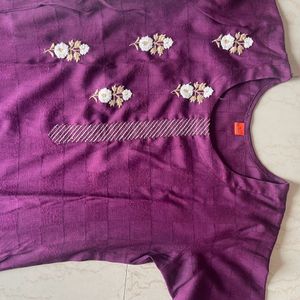 Purple Kurti