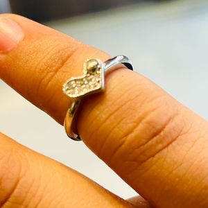 92 silver ring Heart Shape