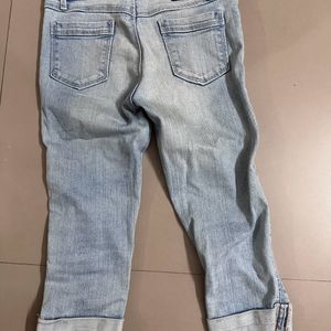 Knee Length Jeans