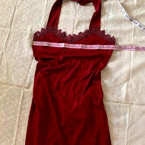 Never Worn Halter Neck Backless Nightie