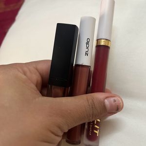 Combo Of Three Lipsticks