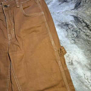 Bershka Brown Pocket Cargo