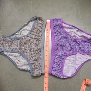 Pack Of 2 New Panties For Ladies