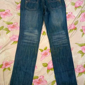 Dark Blue Jeans For Womens