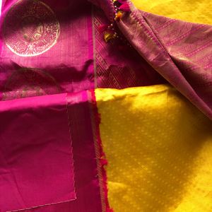 Yellow&Pink Saree(Women’s)