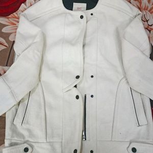 Heavy Imported White Jacket