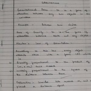 Handwritten Notes Class 12 Physics