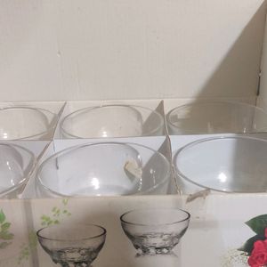 Glass Bowl Set Of 6