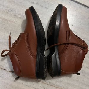 Men Trendy Brown Color Top Rise Shoe