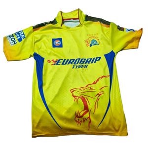 MS DHONI CSK IPL JERSEY 2024 PRINTED