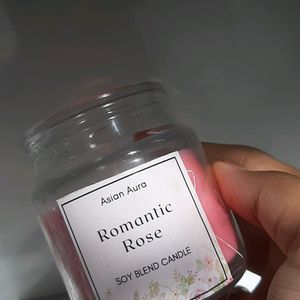 Asian Aura Lavendar and Rose Candles Jars