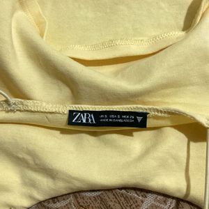 Zara Yellow Top