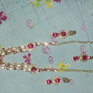 Pink Jewellary Set