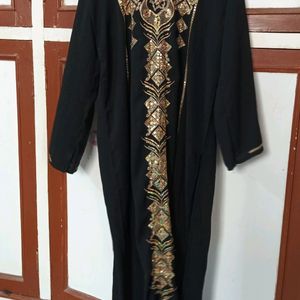 Black Abaya Strecheble