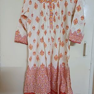 Pleated Waist Kurta