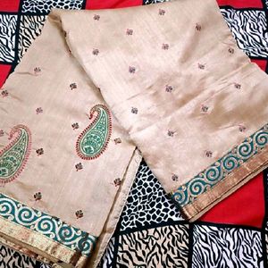 Pure Cotton Silk Saree