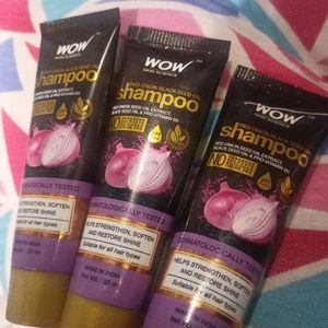 Pack Of 3 Wow Onion Shampoo