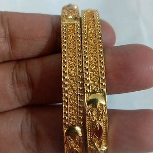 Beautiful Gold Plated Bangles