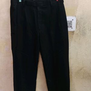 Stitched Men's Black Pant