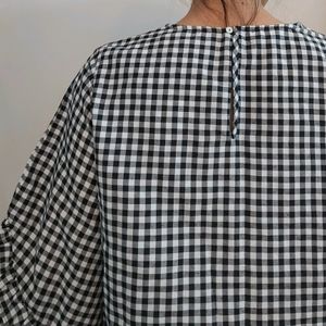 Gingham Casual Tops