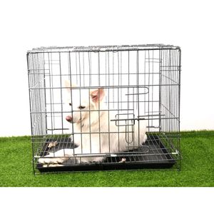 Folding Metal Cage/ Kennel With Tray