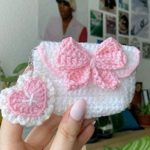 Cute Crochet Pouch Or Earphone Case