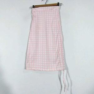 Pink And White Checks Co-ord (Women's)