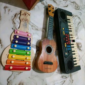 Xylophone, piano, Guitar 🎸