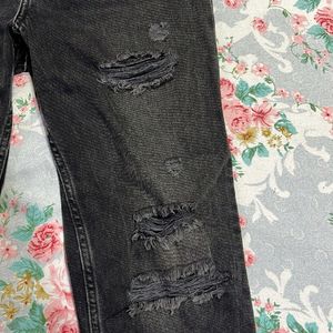 H&M Slim Fit Distressed Jeans