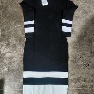 Round-Neck Bodycon Dress