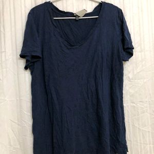 Blue Short Sleeve T Shirt