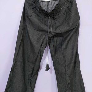 Black Straight Trousers