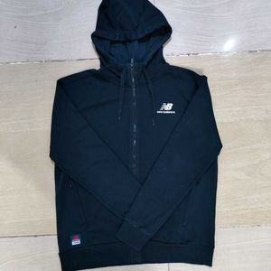 New Balance Zip Hoodie Black Size L