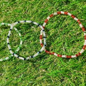 Seed Beads Bracelets ❤️💙💚 || For 1 = ₹29 , For 2 = ₹49 , For 3 = ₹59