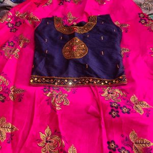 Newpink  Lehenga. Cash Only