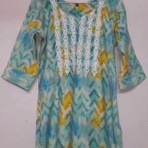 Blue Kurti For Women