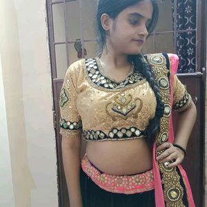 Pink&Blue Choli