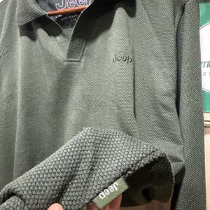 Jeep Olive Polo T-Shirt