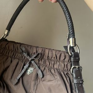 Vintage Prada Nylon Shoulder Bag