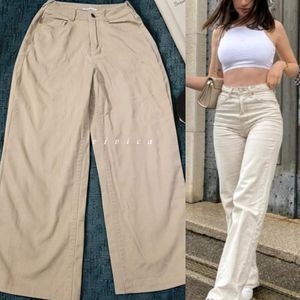 Klara Authentic Beige Pant For Women